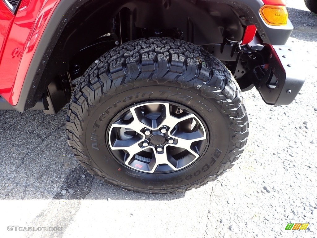 2022 Wrangler Unlimited Rubicon 4x4 - Firecracker Red / Black photo #9