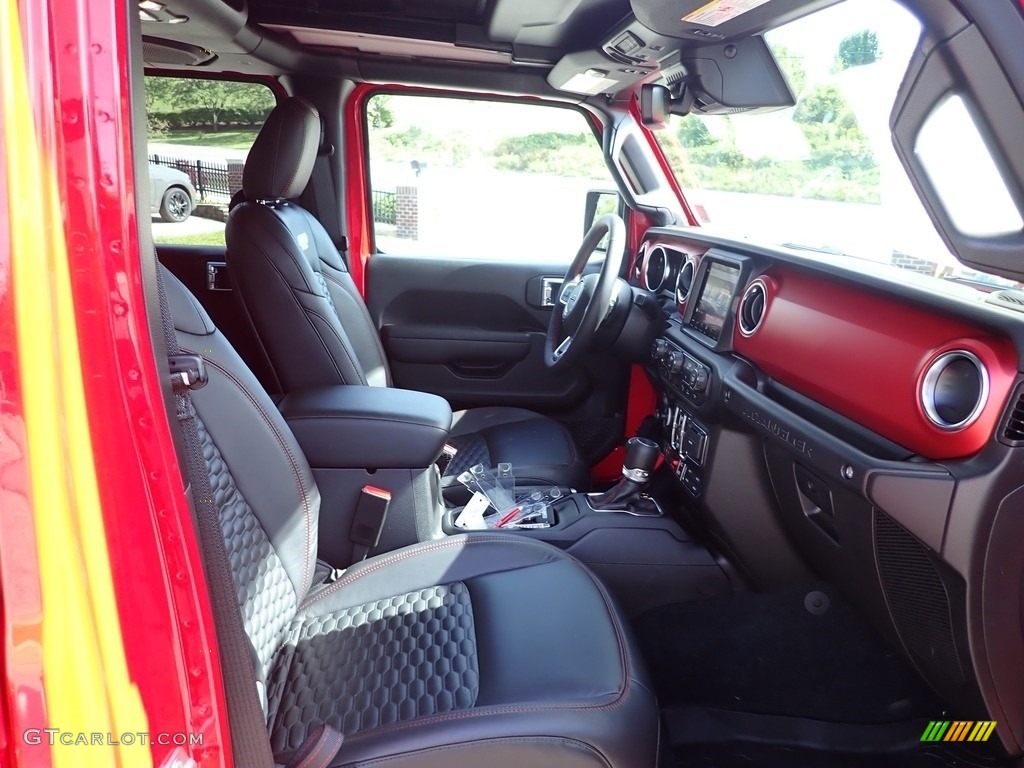 2022 Wrangler Unlimited Rubicon 4x4 - Firecracker Red / Black photo #10