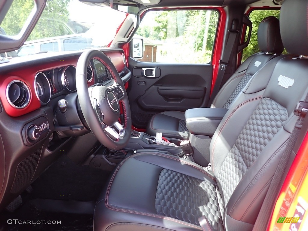 2022 Wrangler Unlimited Rubicon 4x4 - Firecracker Red / Black photo #14