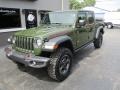 2022 Sarge Green Jeep Gladiator Rubicon 4x4  photo #2