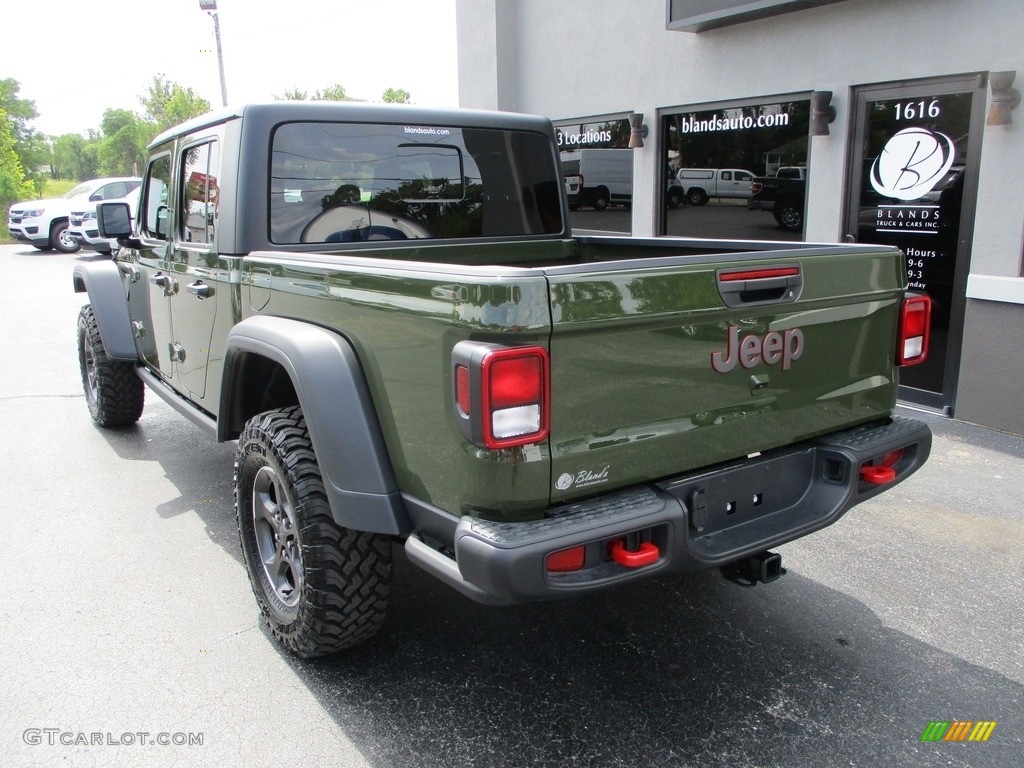 2022 Gladiator Rubicon 4x4 - Sarge Green / Black photo #3
