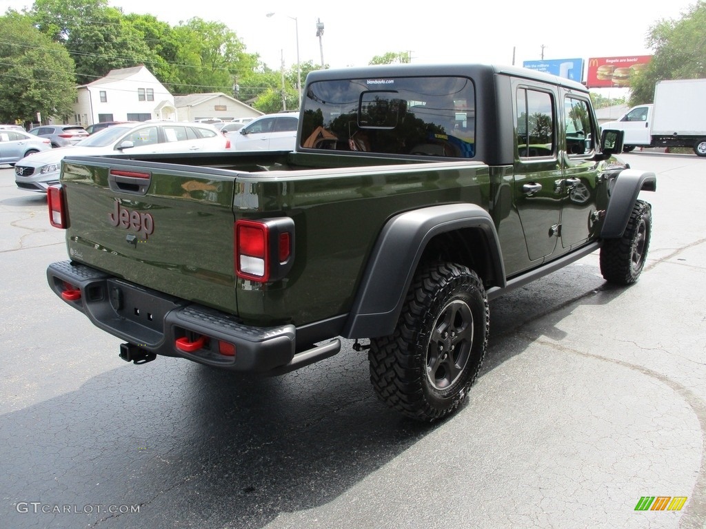 2022 Gladiator Rubicon 4x4 - Sarge Green / Black photo #4