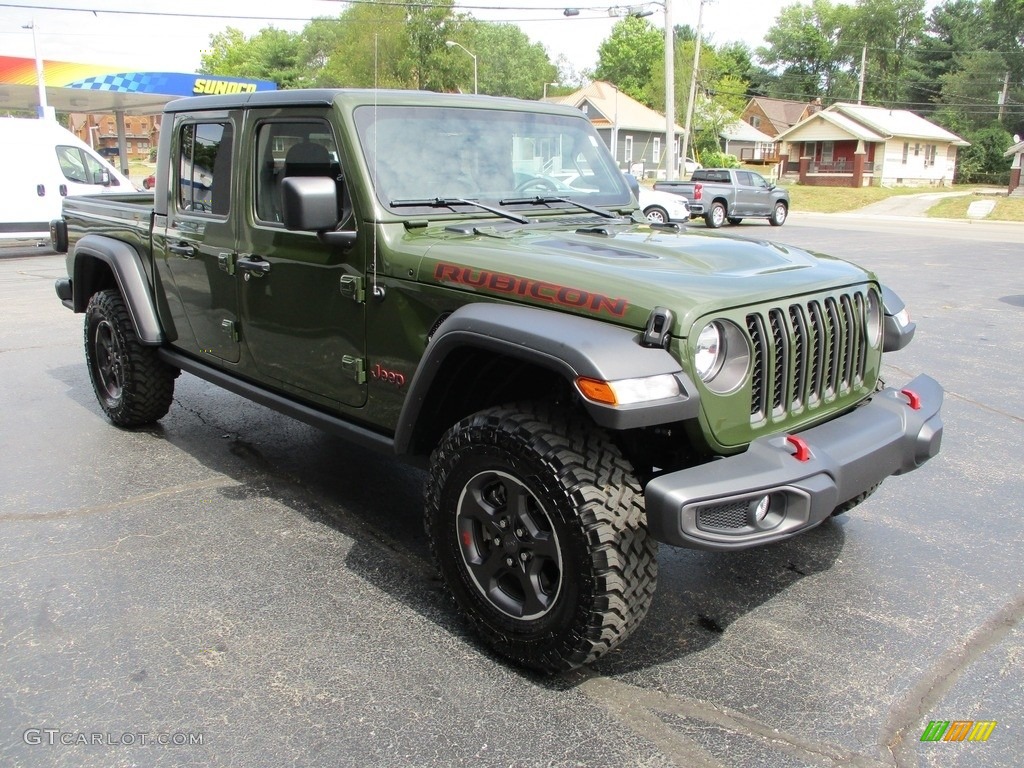 2022 Gladiator Rubicon 4x4 - Sarge Green / Black photo #5