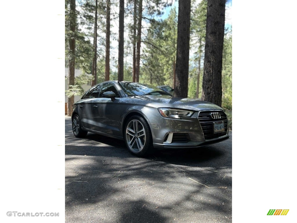 2018 A3 2.0 Premium quattro - Monsoon Gray Metallic / Black photo #7