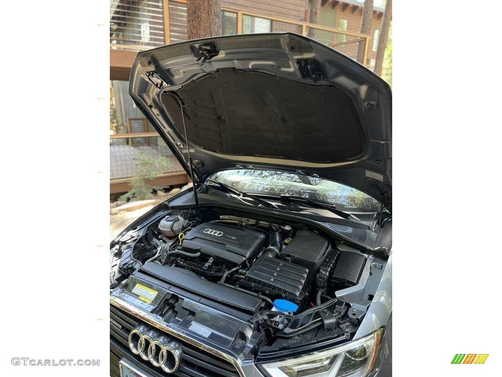 2018 A3 2.0 Premium quattro - Monsoon Gray Metallic / Black photo #16