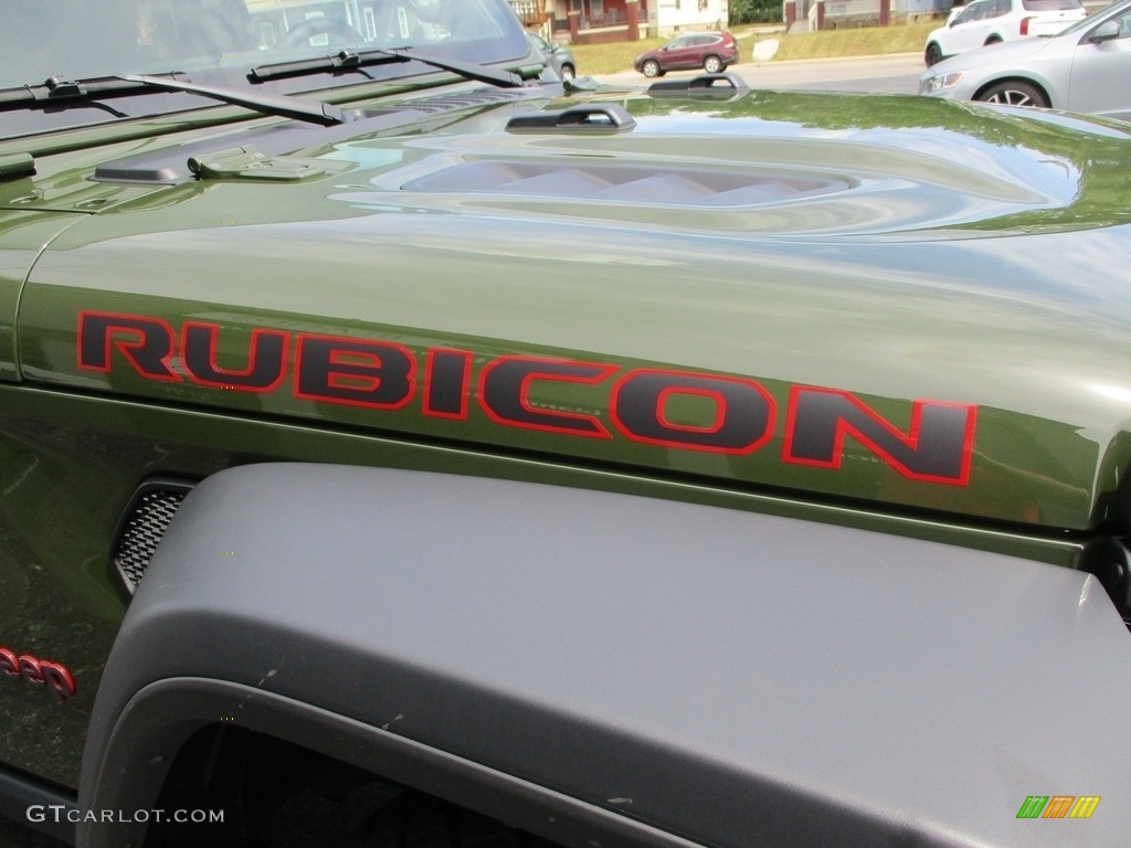 2022 Gladiator Rubicon 4x4 - Sarge Green / Black photo #28