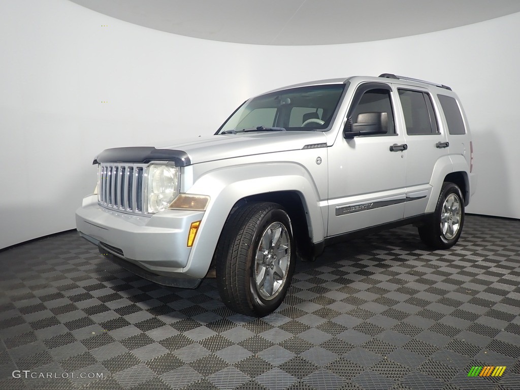 2008 Liberty Limited 4x4 - Bright Silver Metallic / Pastel Slate Gray photo #8