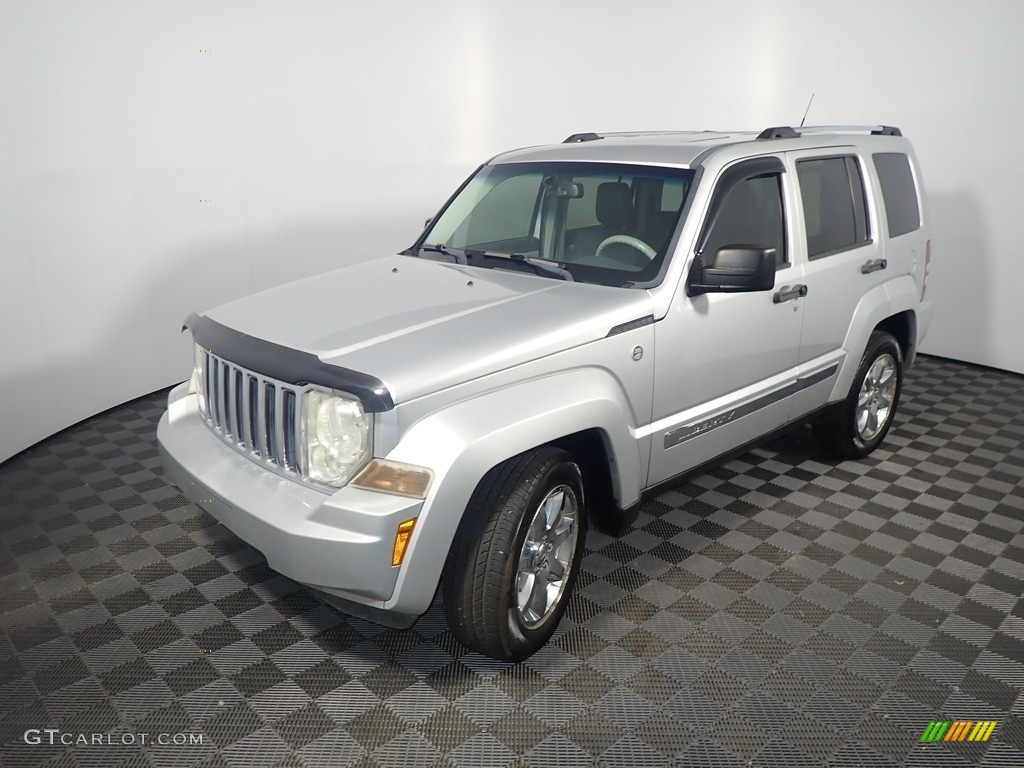 2008 Liberty Limited 4x4 - Bright Silver Metallic / Pastel Slate Gray photo #9