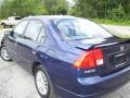 2005 Eternal Blue Pearl Honda Civic LX Sedan  photo #5