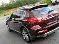 2016 Midnight Garnet Infiniti QX50 AWD  photo #28