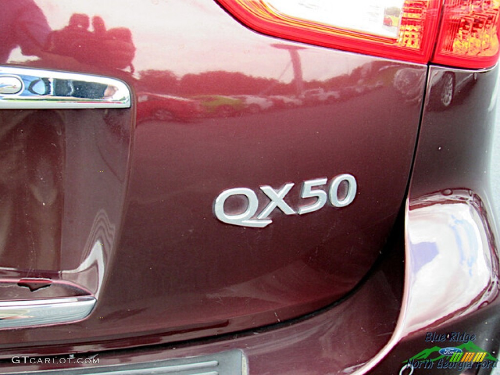 2016 QX50 AWD - Midnight Garnet / Wheat photo #29