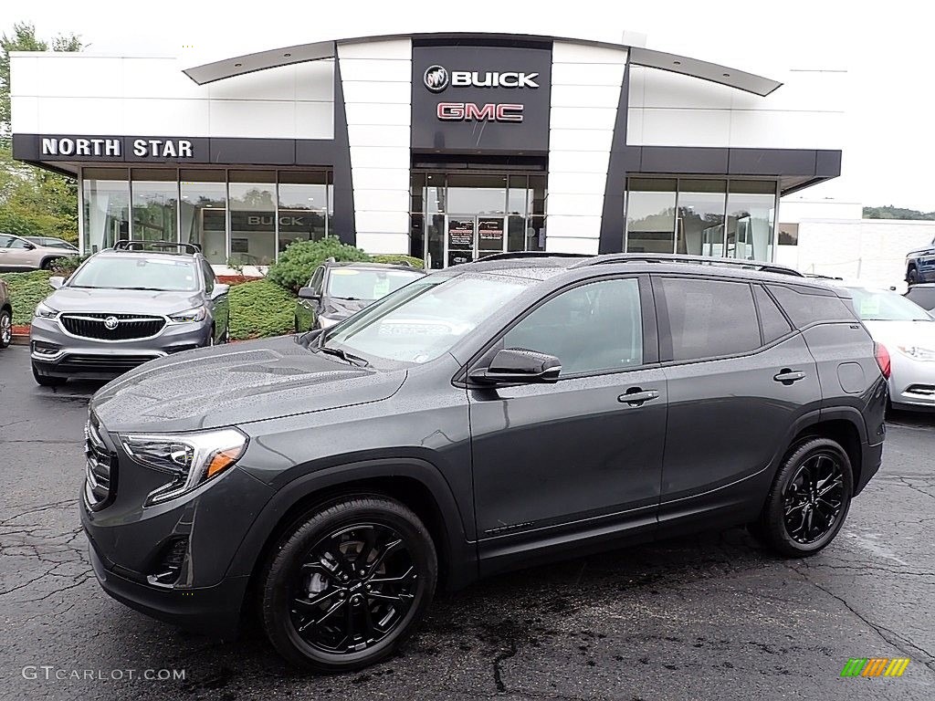 2021 Terrain SLT AWD - Graphite Gray Metallic / Jet Black photo #1