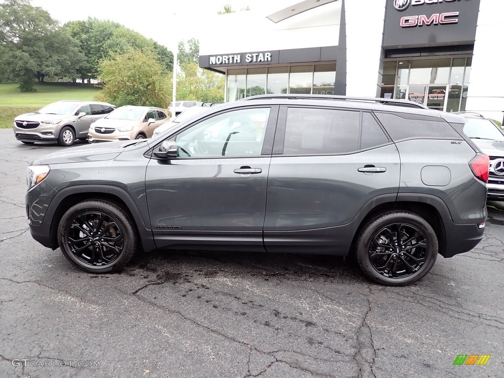 2021 Terrain SLT AWD - Graphite Gray Metallic / Jet Black photo #2
