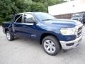 Patriot Blue Pearl 2022 Ram 1500 Big Horn Crew Cab 4x4 Exterior