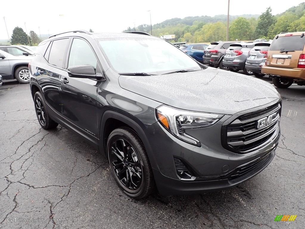 2021 Terrain SLT AWD - Graphite Gray Metallic / Jet Black photo #9