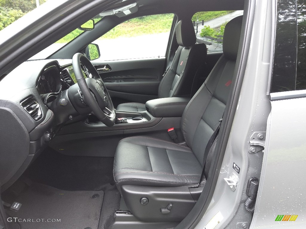 Black Interior 2022 Dodge Durango R/T Blacktop AWD Photo #144822640