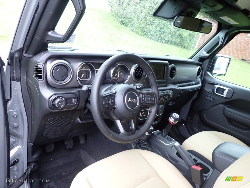 Heritage Tan/Black Interior 2023 Jeep Wrangler Unlimited Willys 4x4 Photo #144822658