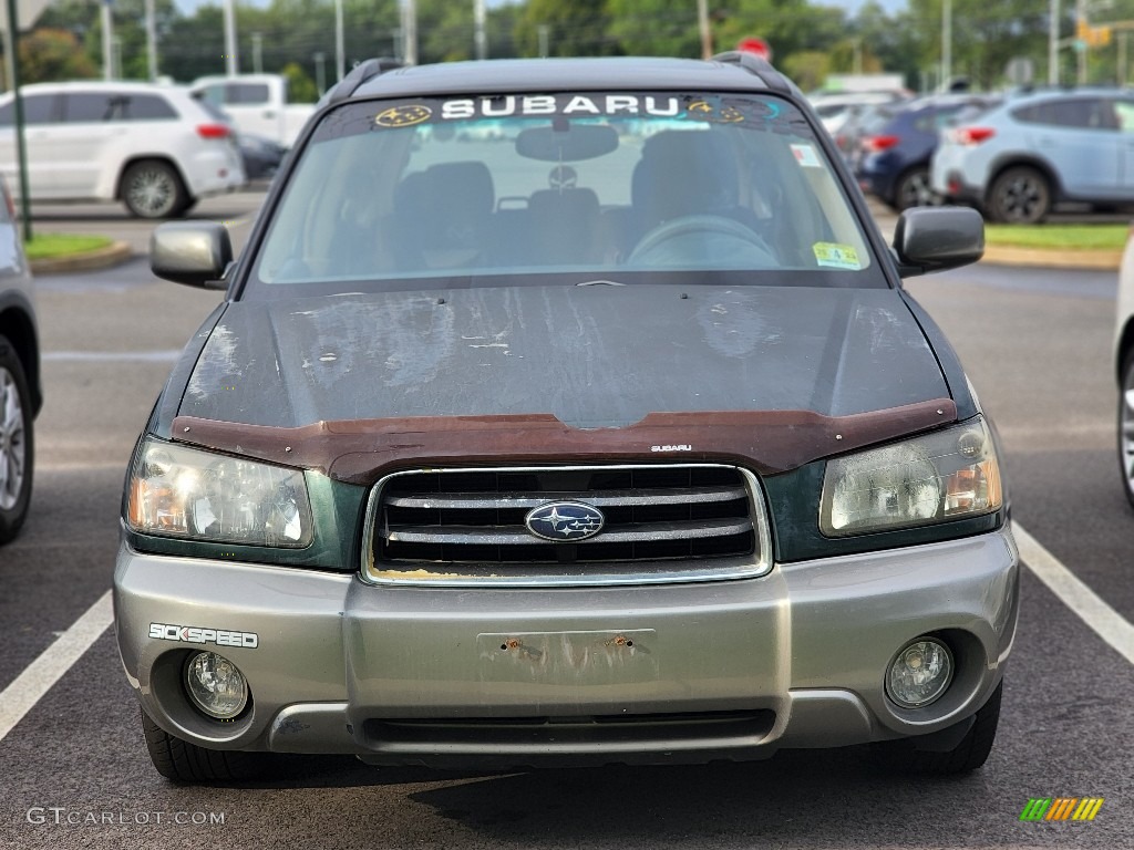 2005 Forester 2.5 XS L.L.Bean Edition - Woodland Green Pearl / Beige photo #3