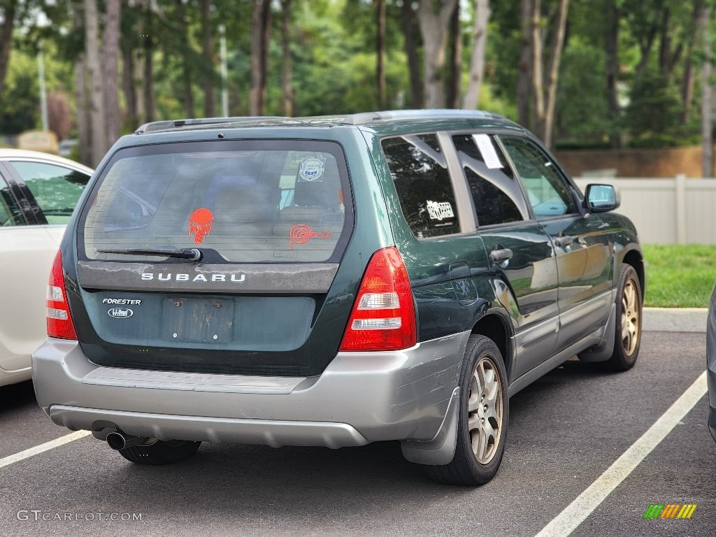 2005 Forester 2.5 XS L.L.Bean Edition - Woodland Green Pearl / Beige photo #5