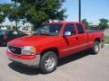 2001 Fire Red GMC Sierra 1500 SLT Extended Cab 4x4  photo #3