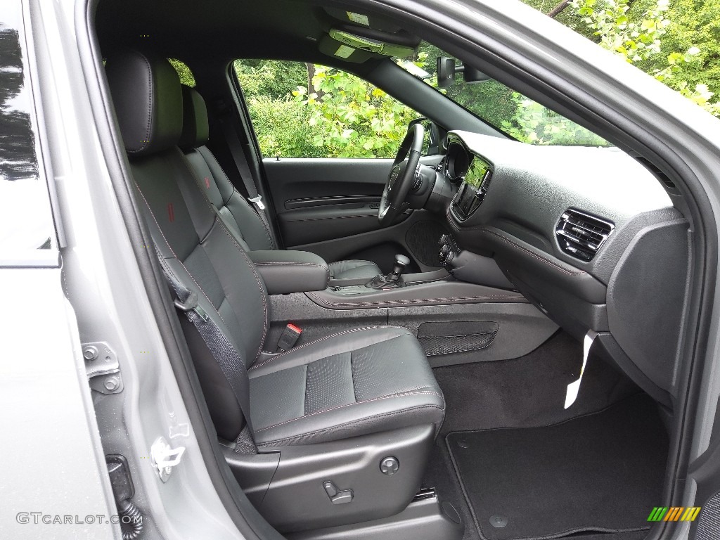 2022 Dodge Durango R/T Blacktop AWD Front Seat Photo #144822820