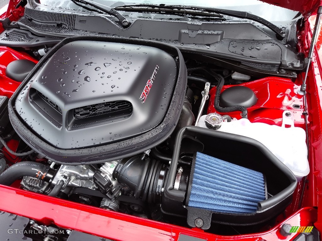 2022 Dodge Challenger R/T Scat Pack Shaker 392 SRT 6.4 Liter HEMI OHV 16-Valve VVT MDS V8 Engine Photo #144823108