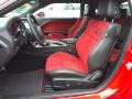Ruby Red/Black Interior Photo for 2022 Dodge Challenger #144823120