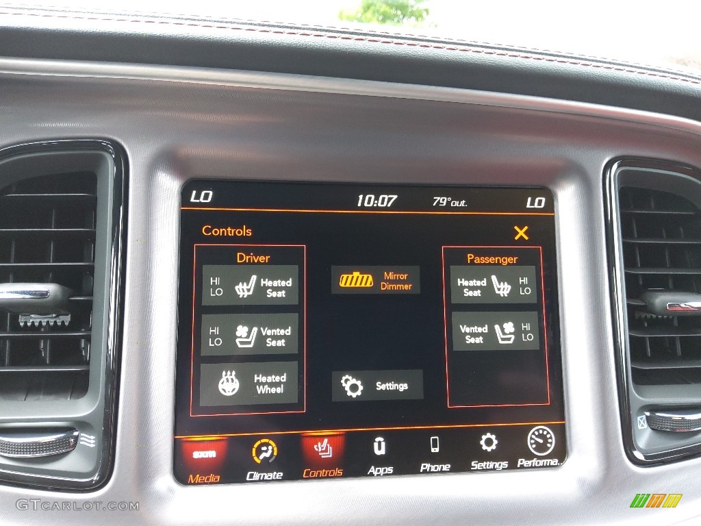 2022 Dodge Challenger R/T Scat Pack Shaker Controls Photo #144823234