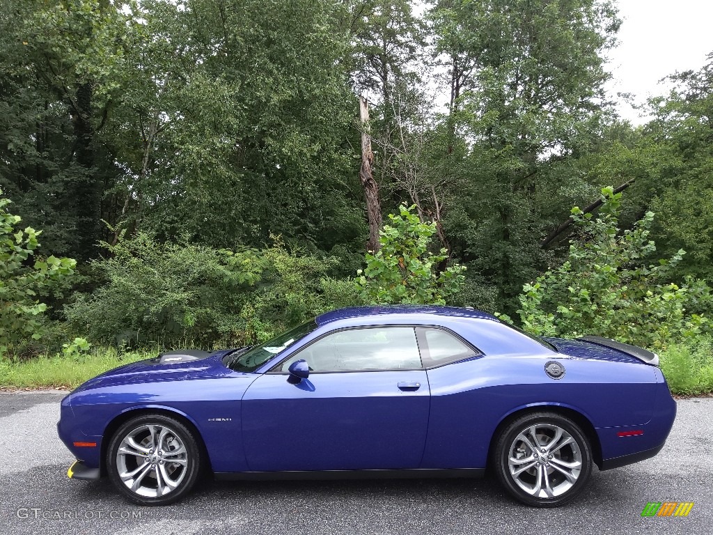 Indigo Blue 2022 Dodge Challenger R/T Shaker Exterior Photo #144823318