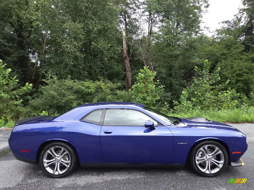 Indigo Blue 2022 Dodge Challenger R/T Shaker Exterior Photo #144823363