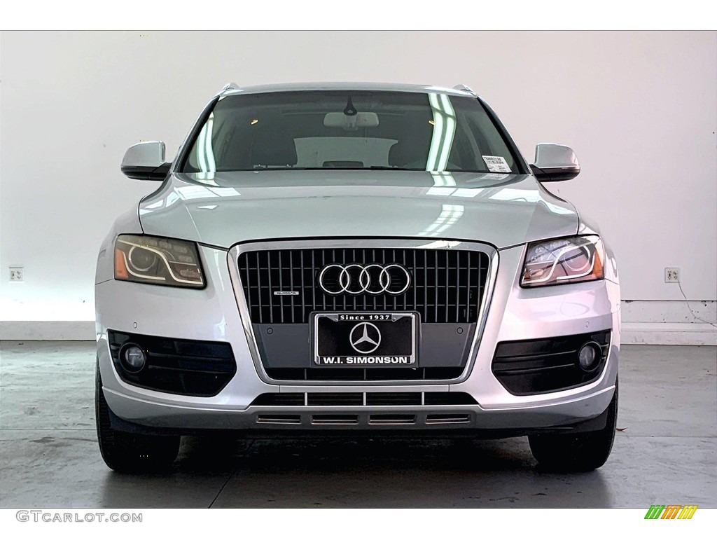 2011 Q5 2.0T quattro - Ice Silver Metallic / Black photo #2