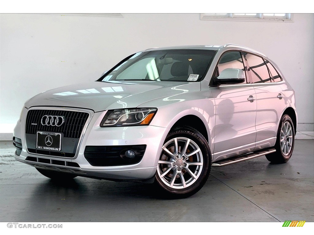 2011 Q5 2.0T quattro - Ice Silver Metallic / Black photo #12