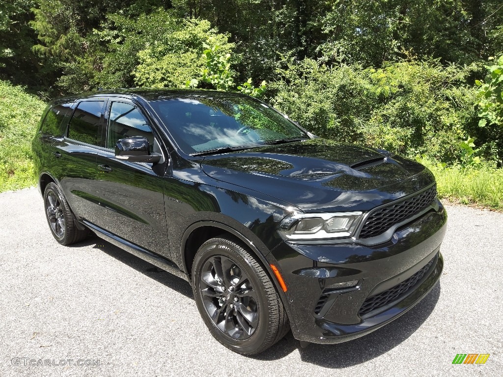 DB Black 2022 Dodge Durango R/T Blacktop AWD Exterior Photo #144824564