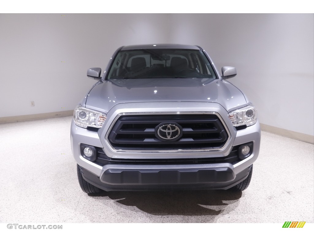 2020 Tacoma SR5 Double Cab - Silver Sky Metallic / Cement photo #2
