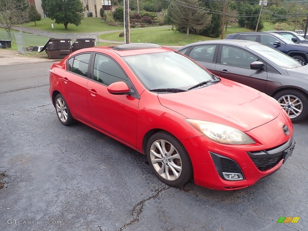 2010 MAZDA3 s Sport 4 Door - Velocity Red Mica / Black photo #2