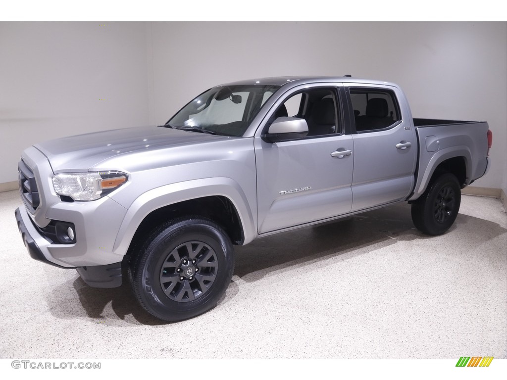 2020 Tacoma SR5 Double Cab - Silver Sky Metallic / Cement photo #3