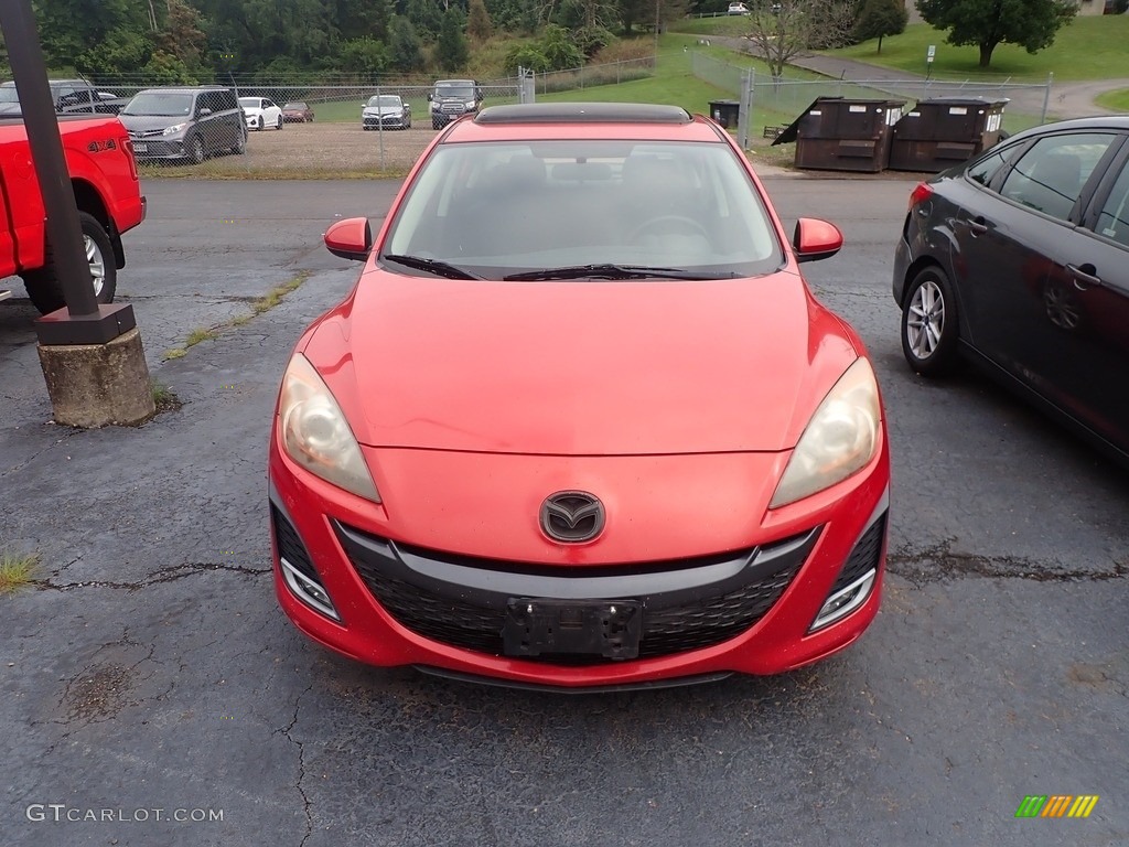 2010 MAZDA3 s Sport 4 Door - Velocity Red Mica / Black photo #3