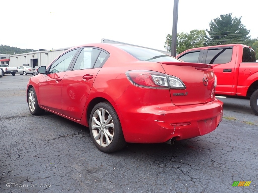 2010 MAZDA3 s Sport 4 Door - Velocity Red Mica / Black photo #8