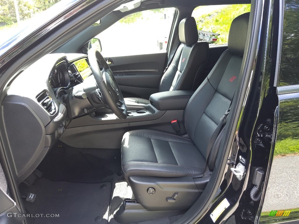 2022 Dodge Durango R/T Blacktop AWD Front Seat Photo #144824747