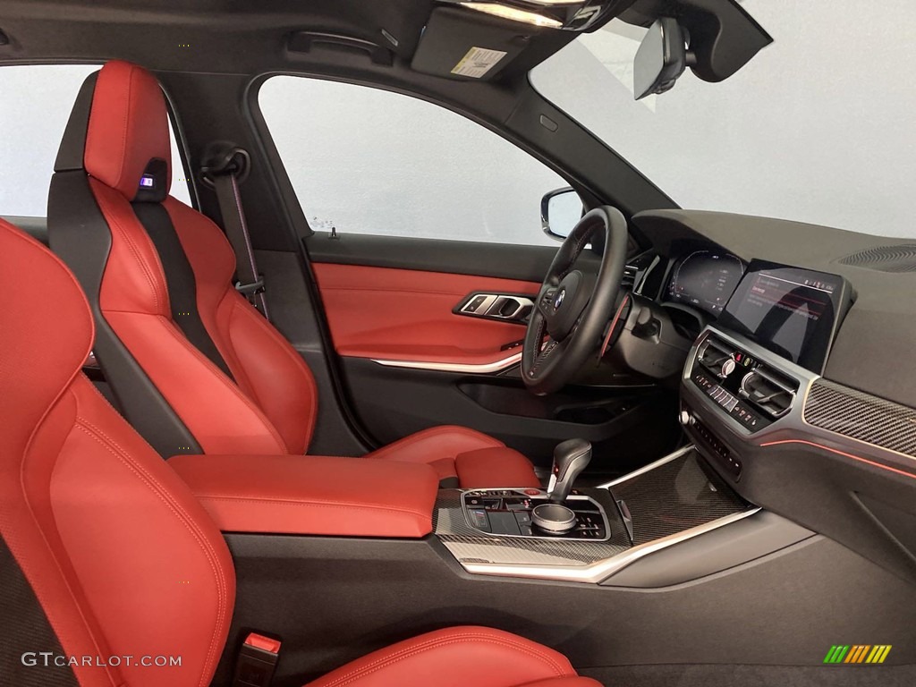 2022 BMW M3 Competition Sedan Front Seat Photo #144825428