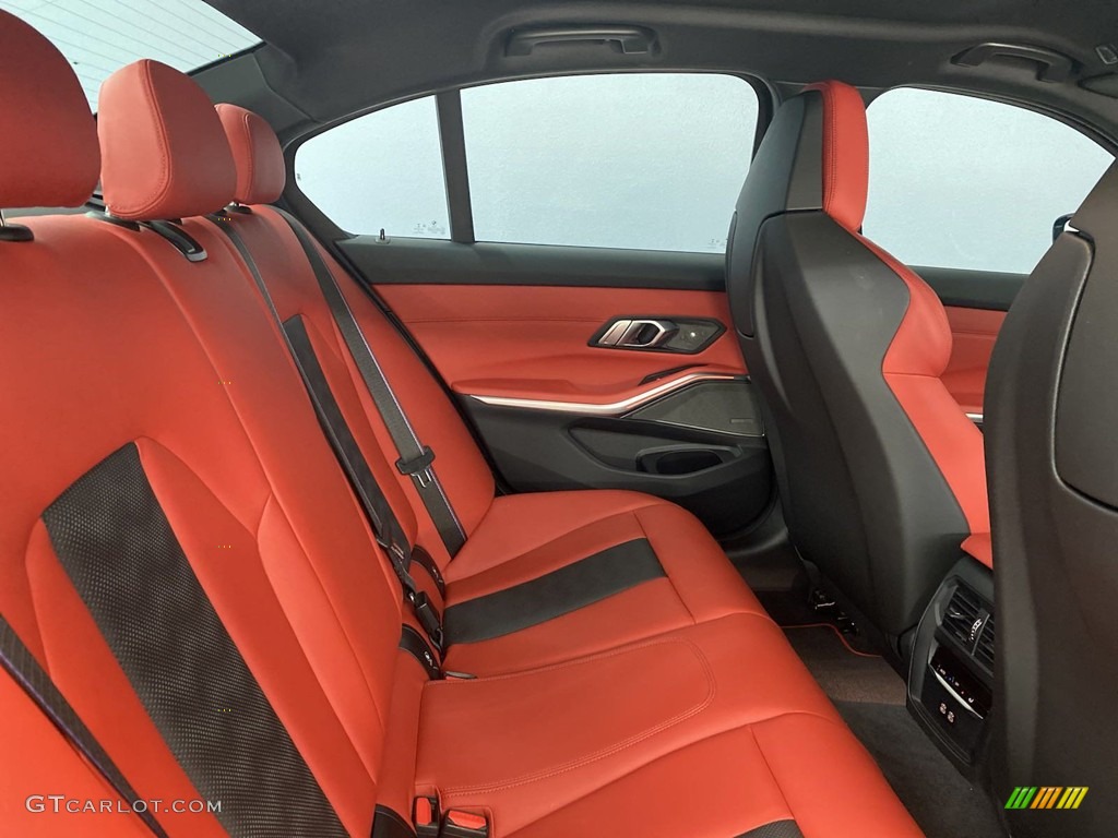 2022 BMW M3 Competition Sedan Rear Seat Photos