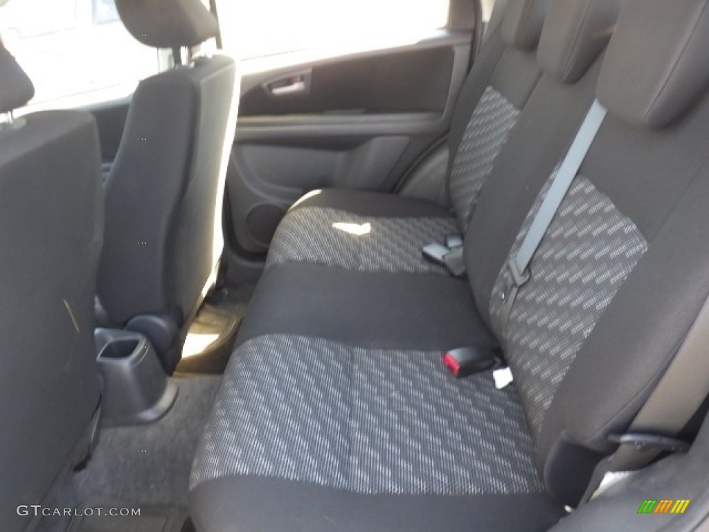 2007 SX4 Convenience AWD - Silky Silver Metallic / Black photo #9