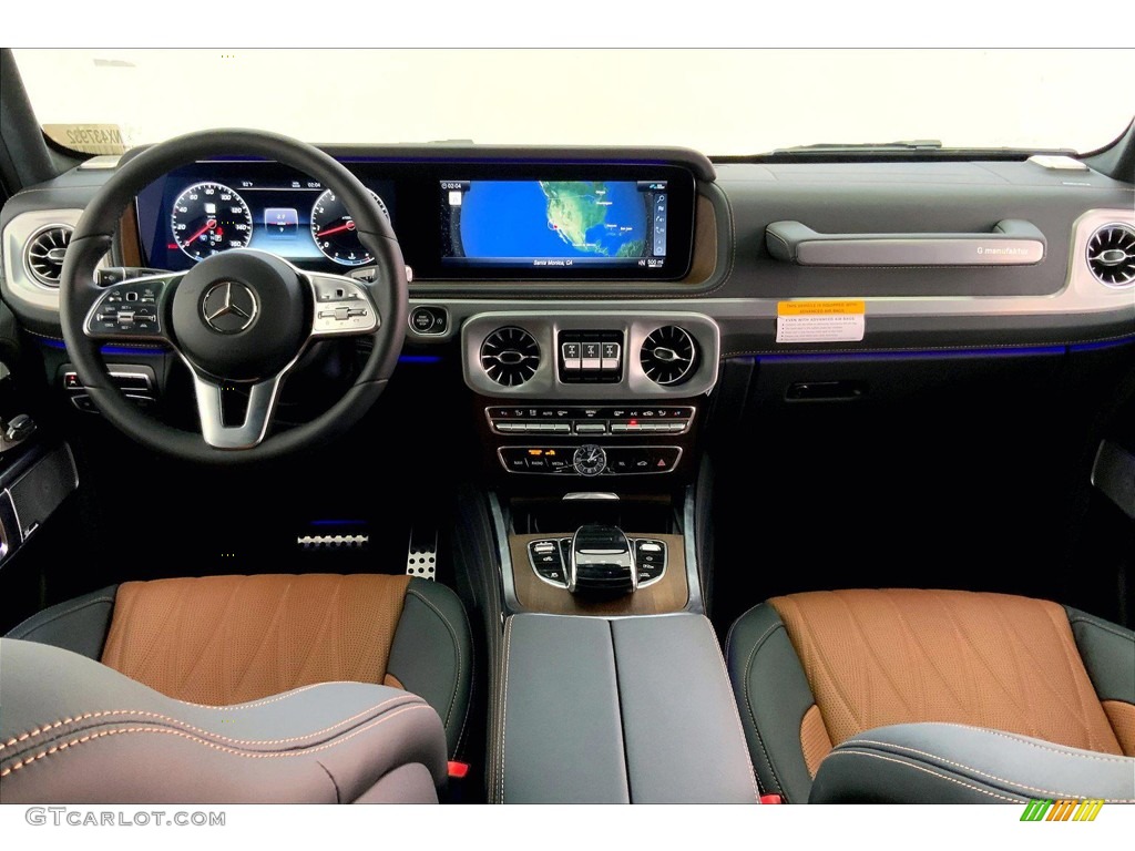 Saddle Brown/Black Interior 2022 Mercedes-Benz G 550 Photo #144826730