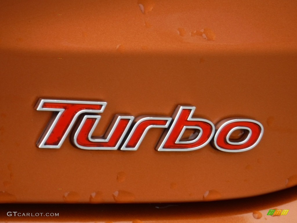 2014 Veloster Turbo - Vitamin C / Black photo #9