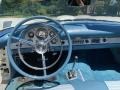 1957 Ford Thunderbird Blue/White Interior Dashboard Photo
