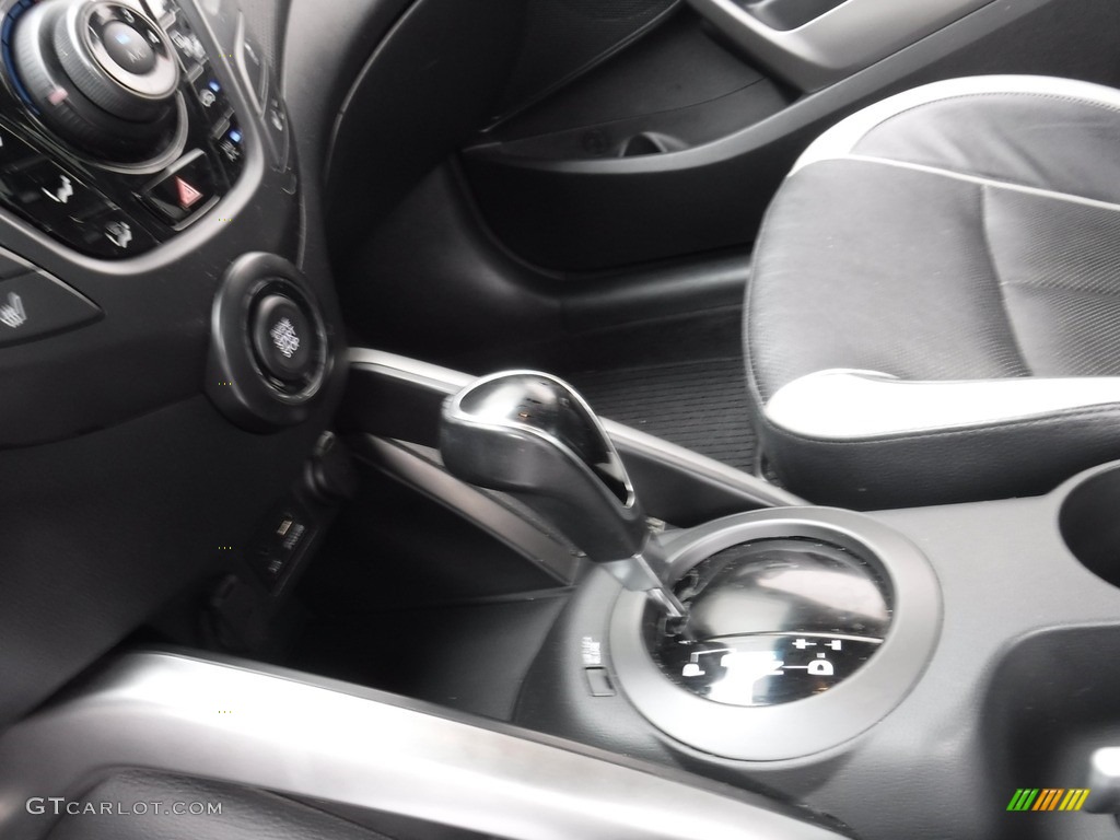 2014 Veloster Turbo - Vitamin C / Black photo #15