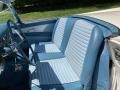1957 Ford Thunderbird Blue/White Interior Front Seat Photo