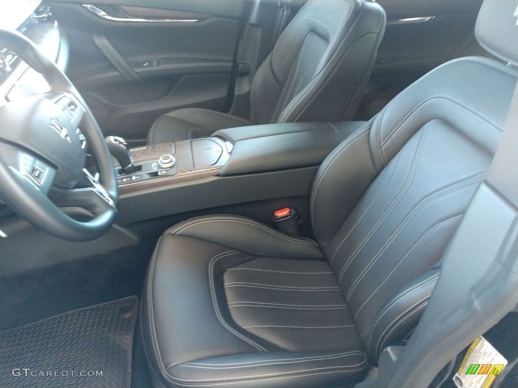 Nero Interior 2018 Maserati Quattroporte S Q4 AWD Photo #144827411