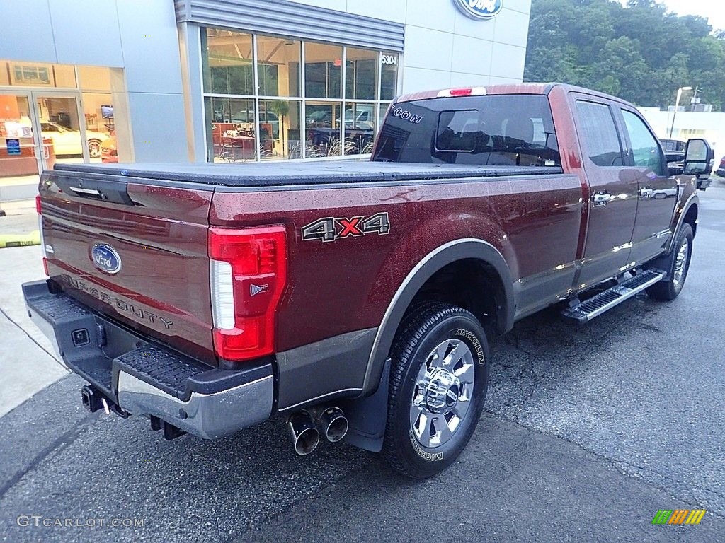 2017 F250 Super Duty Lariat Crew Cab 4x4 - Caribou / Camel photo #2