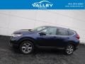 2018 Obsidian Blue Pearl Honda CR-V EX-L AWD  photo #2